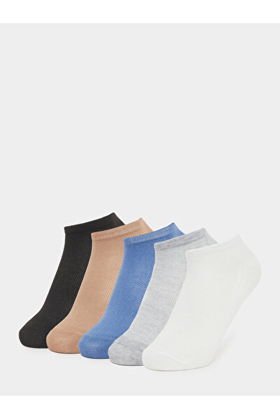 Styli Set of 5 - Plain Ankle Socks