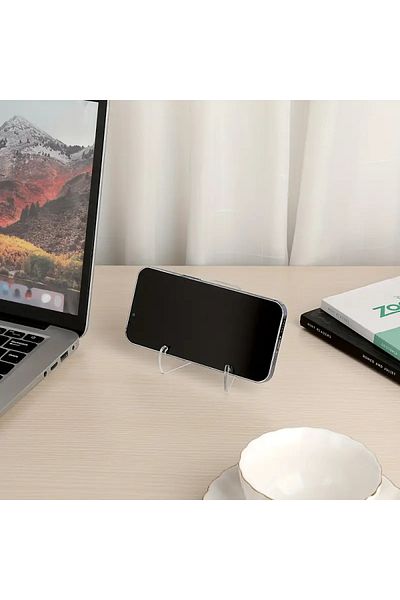 Pleksi Marketi Clear Acrylic Display Stand - for Book, Plate, Magazine, Photo Frame and Home Decor