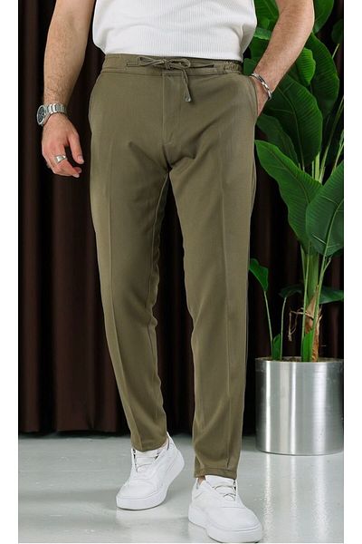 BASEL.CO ΑΝΔΡΙΚΟ SLIM FIT PREMIUM ΠΑΝΤΕΛΟΝΙ JOGGER ΜΕ ΛΑΣΤΙΧΟ ΛΥΚΑ