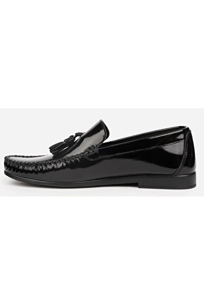 Pierre Cardin 25101 Siyah Rugan Erkek Loafer Günlük Deri Ayakkabı