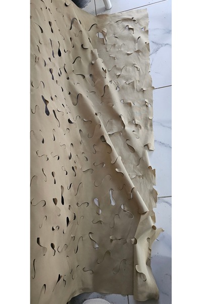 İklim İTHAL SOLMAZ BEJ RENGİNDE DİKİŞSİZ 1.5 MT X 5 MT  KAMUJAJ GÖLGELİK TENT...