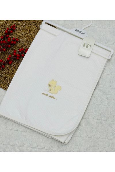 Bebitof Quilted Unisex Animal Patterned Blanket