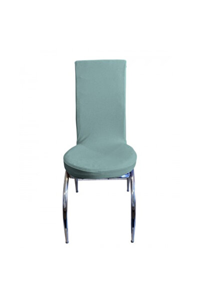 Home 6 Adet Petek Kumaş Kelebek Tipi Sandalye Kılıfı & Sandalye Örtüsü Seti