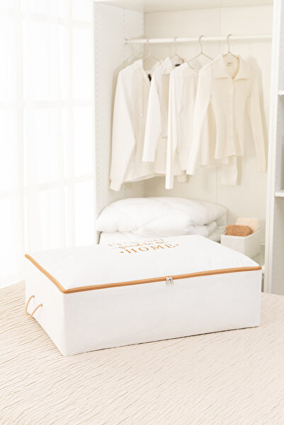 REKHOME Mega Boy Baza Altı Yastık Yorgan Kazak Hurcu 74x46x22