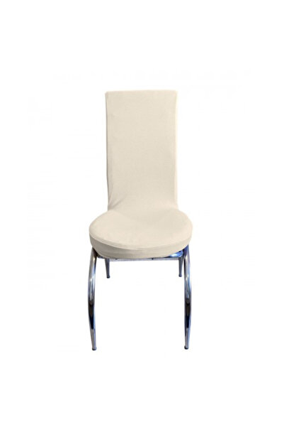 Home 6 Adet Petek Kumaş Kelebek Tipi Sandalye Kılıfı & Sandalye Örtüsü Seti