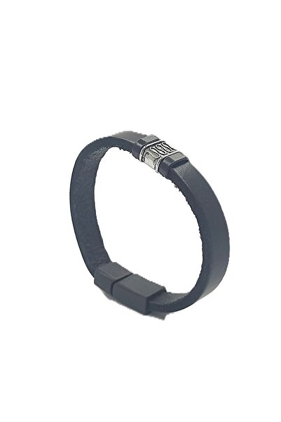 BONCADAS Unisex Magnet Lock Leather Bracelet