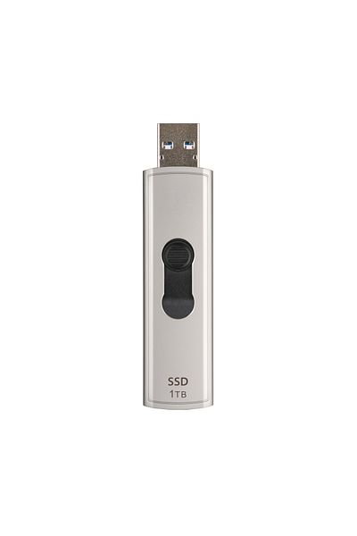 Transcend Esd320A USB 10Gbps 1050/950Mb/S Portable Metal Case Ssd with Concealable Header