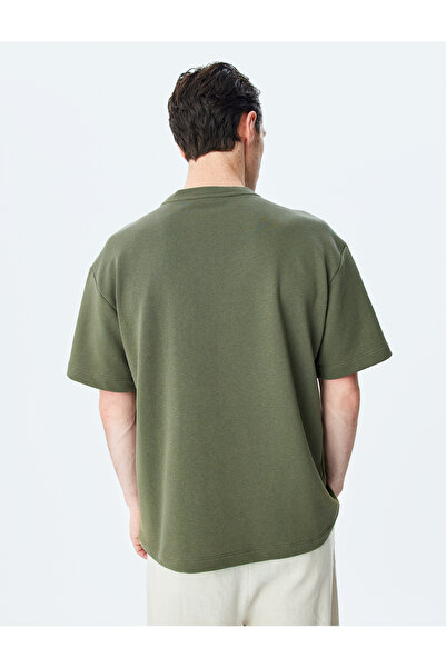 Koton Khaki Oversized T-Shirt