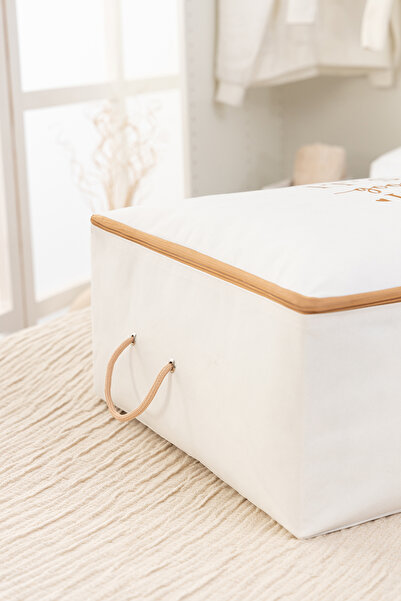 REKHOME Mega Boy Baza Altı Yastık Yorgan Kazak Hurcu 74x46x22