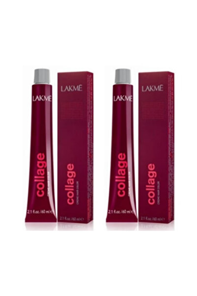 LAKMÉ Lakme Collage Hair Dye 10/17, Platinum Ash Blonde - 2pcs