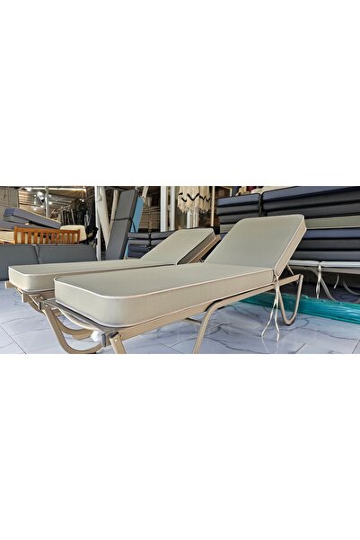 İklim 2 Lİ 10 CM LİK SOLMAZ RENK FAYFIR KUMAŞLI ŞEZLONG MİNDERİ