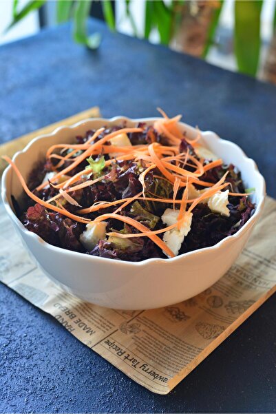 şirineşyalarım Nirvana Porselen Salata Kase 1 Adet - 20 cm x 9 cm