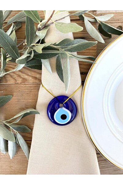 312 KONSEPT Mărgele de sticlă cu ochi rău perforată de 3 cm, 1 buc. Ornament ...