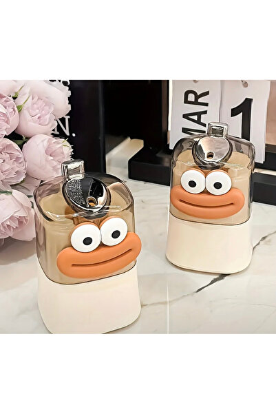 Butik Serdivan Toothpick Holder Toothpick Box Automatic Push-Drop Toothpick Holder Big Mouth Trend Toothpick Holder
