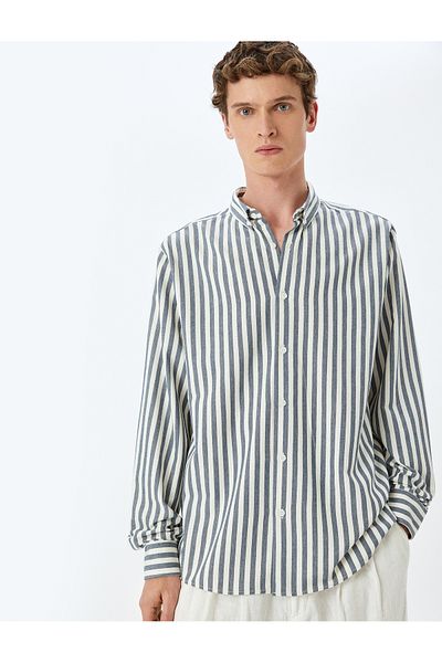 Koton marine stripe Striped Shirt