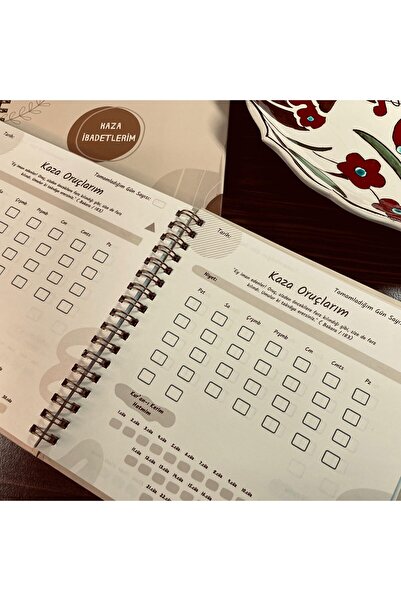 Store Yıllık Kaza İbadetlerim Defteri