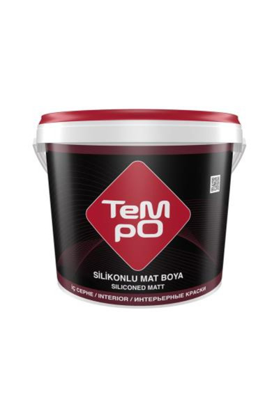 TEMPO BOYA Tempo Silikonlu Mat İç Cephe Boya 3,5 Kg