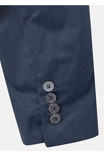 Boris Becker Μπλέιζερ μπουφάν με λεπτομέρεια σε μπλε ναυτικό χρώμα