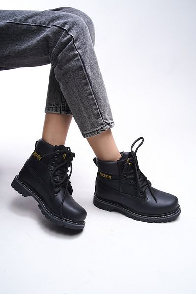 Riccon Black Unisex BOOTS0012923