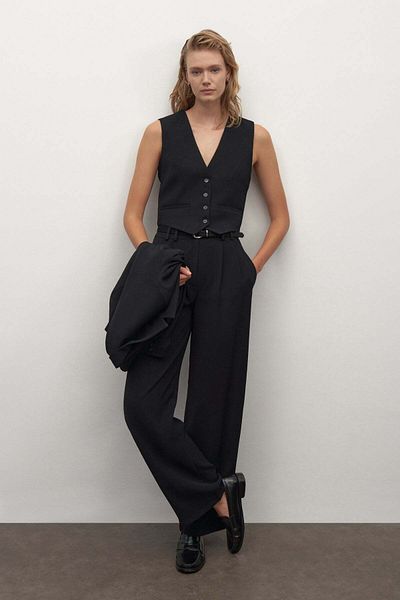 mathilda store Femei - Pantaloni Palazzo ediție specială întunecată