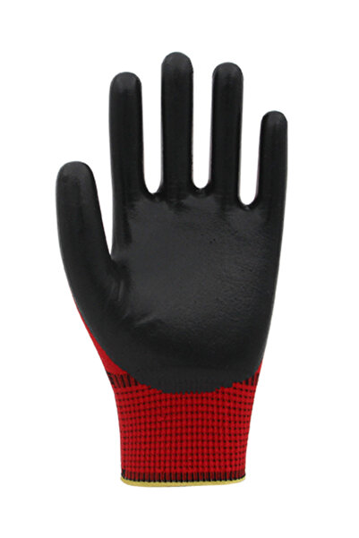Beybi Pn2 Polyester Knitted Nitrile Work Gloves - 6 Pairs - Work Gloves