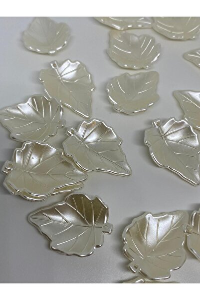 312 KONSEPT 30 قطعة من خرز أوراق اللؤلؤ