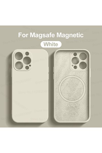 Choice For Iphone 11 White For Magsafe Magnetic Cases For Iphone 15 14 11 13 12 Pro Max 15 Plus Wireless Ch