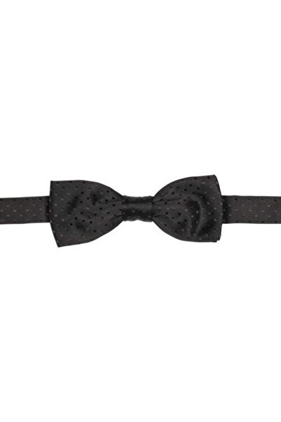 Bisse Patterned Bow Tie Black