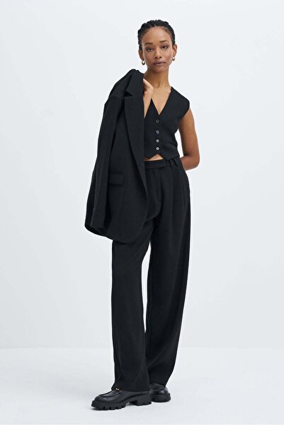 Mathilda Store Kadın Siyah Special Edition Palazzo Pantolon