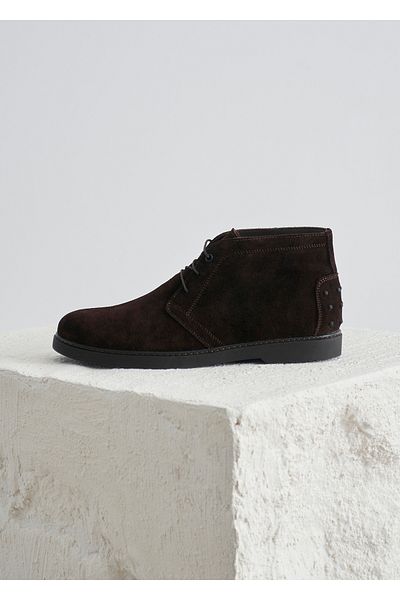 Boris Becker Brown Suede Boots