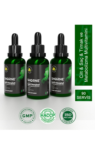 Shorne Likit Klorofil & Doğal Nane Yağı & Doğal Limon Yağı ( 3 Adet )