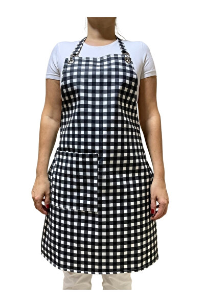 Enoteks مريلة مطبخ مربعة - جيب ومقاومة للماء