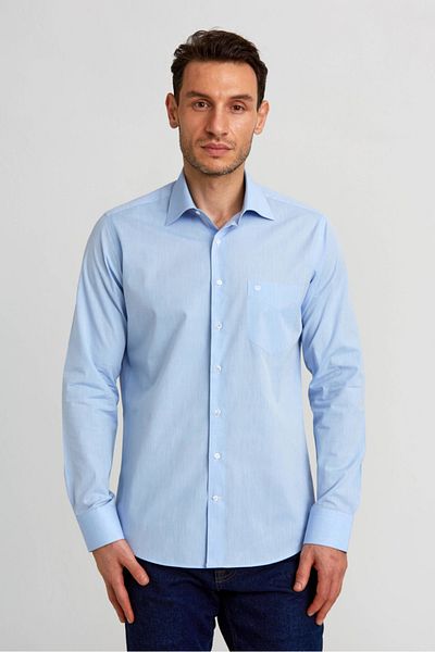 Bisse GM 232073 - UK KLS B T. Джобна риза, синя
