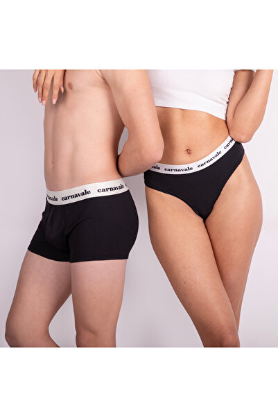 MODA Carnavale Siyah Rengi Couple