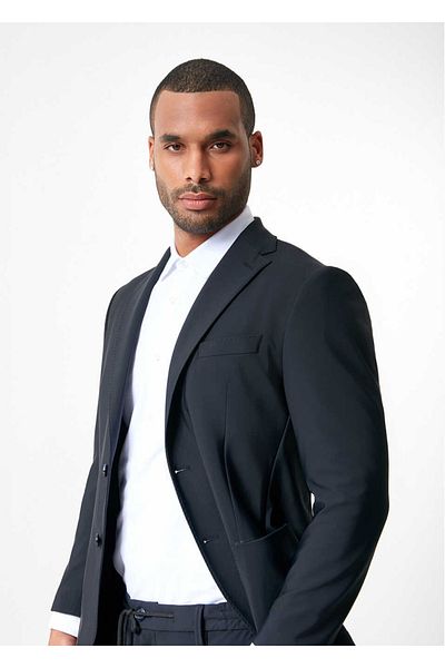 Boris Becker Black Color Bb-Tech Jacket