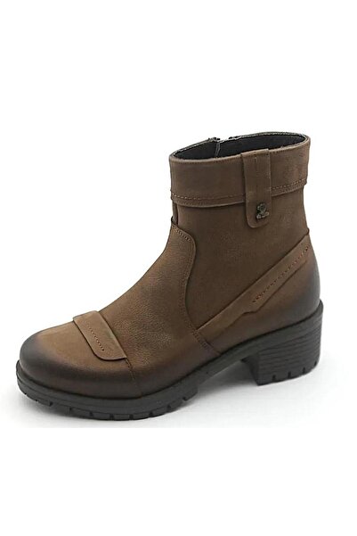 Venüs 3371k Дамски ботуши от естествена нубук кожа за ежедневно носене