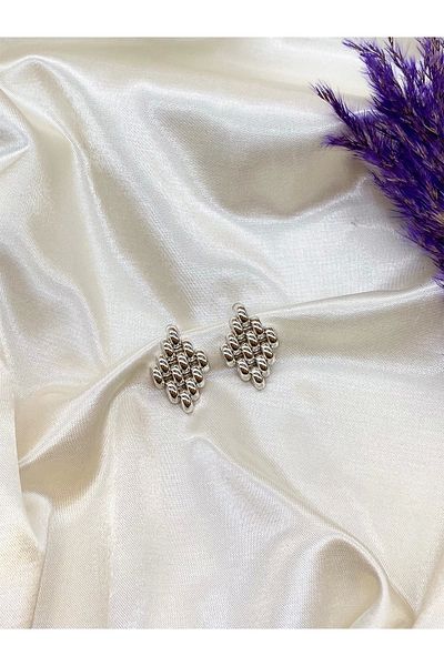 Eylülün Takısı Vintage Women's Earrings - Silver Color, Pinterest Design