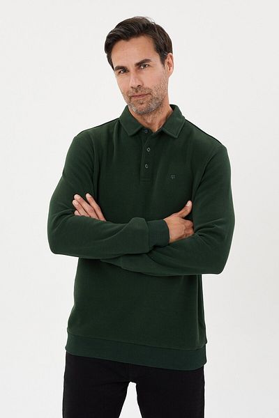 Tony Montana Φούτερ Tony Classics Velvet Polo Collar - KS-1491