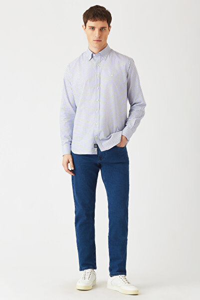 Bisse 5-Pocket Blue Jean Men's Trousers