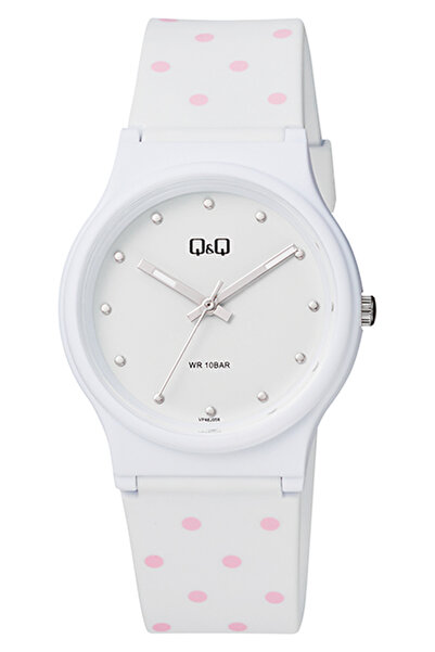 Q&Q Unisex Waterproof Plastic Cord Wrist Watch