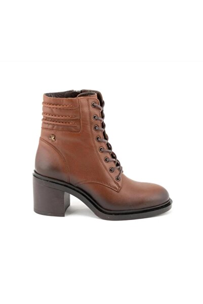 Venüs 2453101k Hakiki Deri Kadın Topuklu Postal Bot