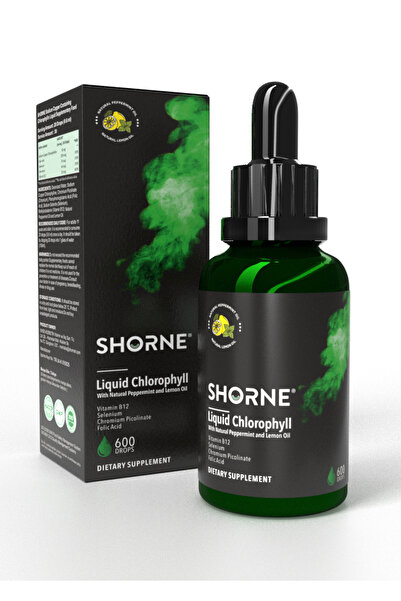 Shorne Likit Klorofil & Doğal Nane Yağı & Doğal Limon Yağı