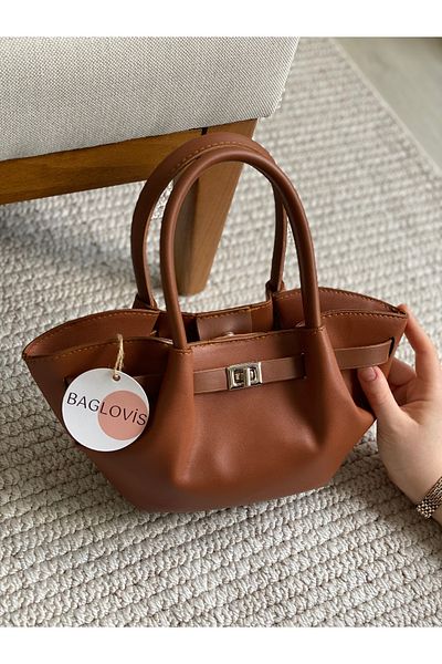 BAGLOVİS МИНИ РАЗМЕР ДАМСКА ЧАНТА ПРЕЗ РАМО TABA С ДЕТАЙЛ ЗА ЗАКЛЮЧВАНЕ ОТ ПРЕД