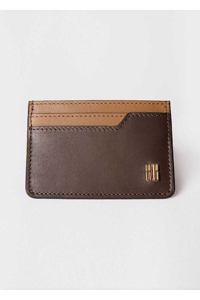 Boris Becker Brown Color Leather Card Holder