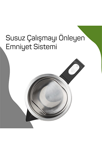 Arzum Deminde Çay Makinesi 1800W Inox - AR3129