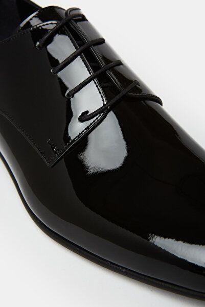 Bisse Erkek Kösele Taban Rugan Ayakkabı Sıyah