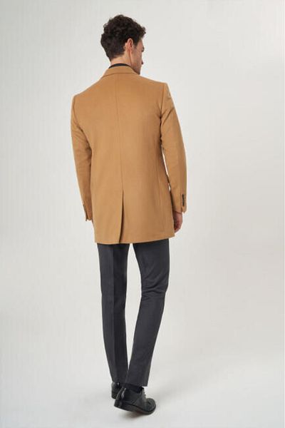 Bisse Men's Palto Camel
