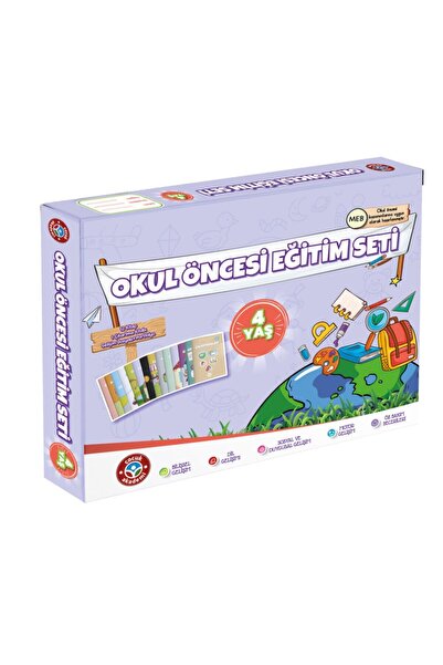 Çocuk Akademi Okul Öncesi Eğitim Seti – 4 Yaş