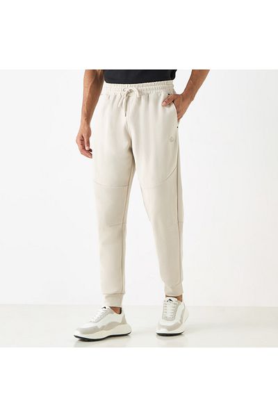 Kappa Kappa Logo Embroidered Joggers with Drawstring Closure