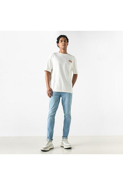 Lee Cooper Skinny Fit Mid-rise Jeans With Pockets